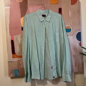 UNTUCKit Sage Linen Shirt